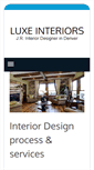 Mobile Screenshot of designerluxeinteriors.com